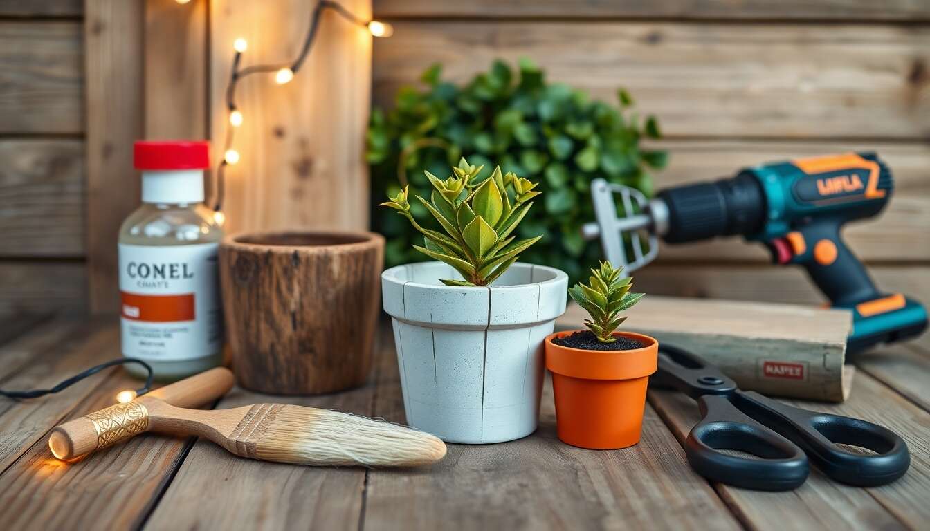 Accessoires déco pour un espace extérieur de cabane attrayant