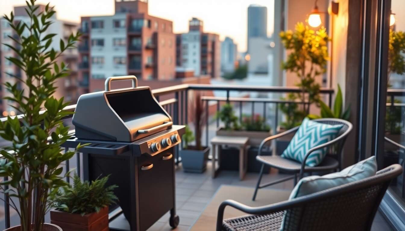 Choisir le type de barbecue idéal pour petits espaces