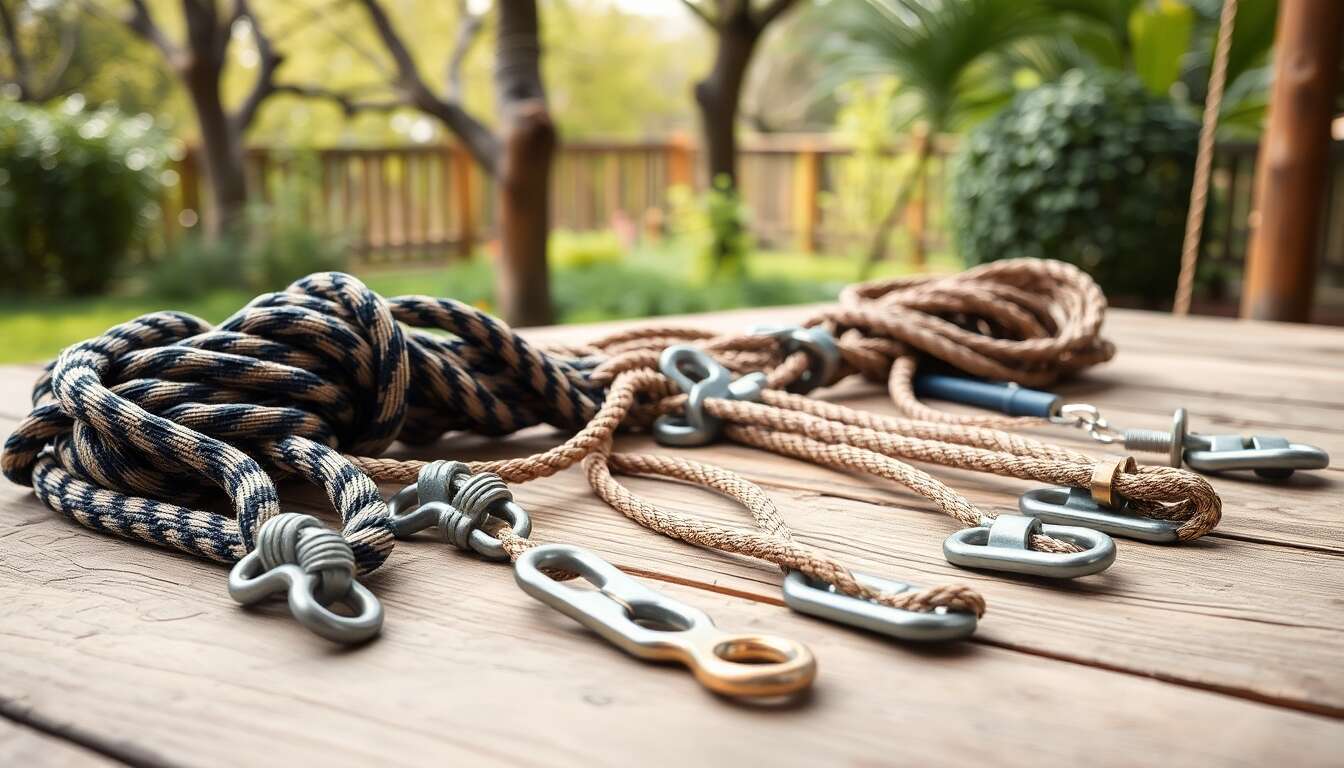 Guide d'achat : cordages et fixations sécuritaires pour cabanes aériennes