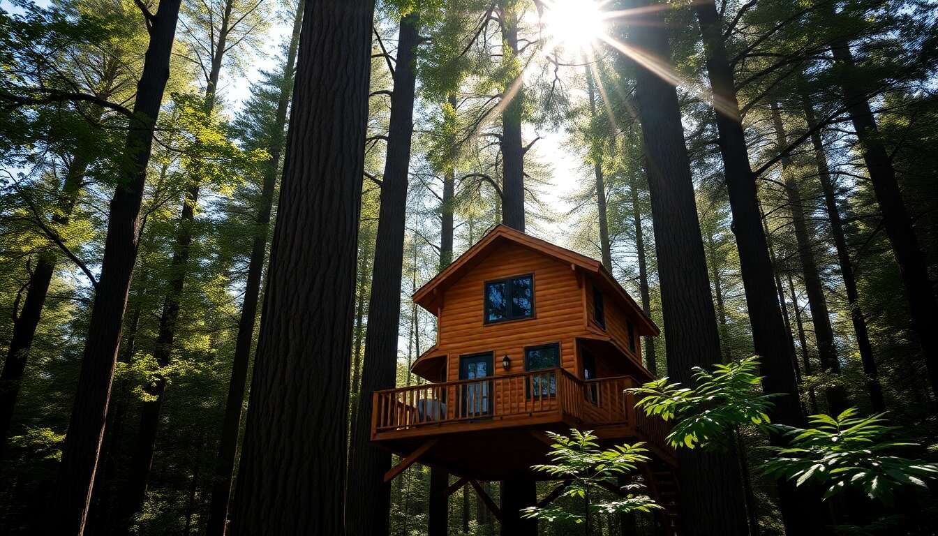 Choisir le bon arbre pour une cabane perchée Choisir le bon arbre pour une cabane perchée