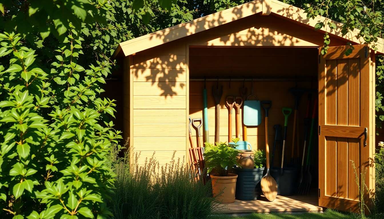Guide d'achat : choisir la meilleure cabane à outils pour son jardin