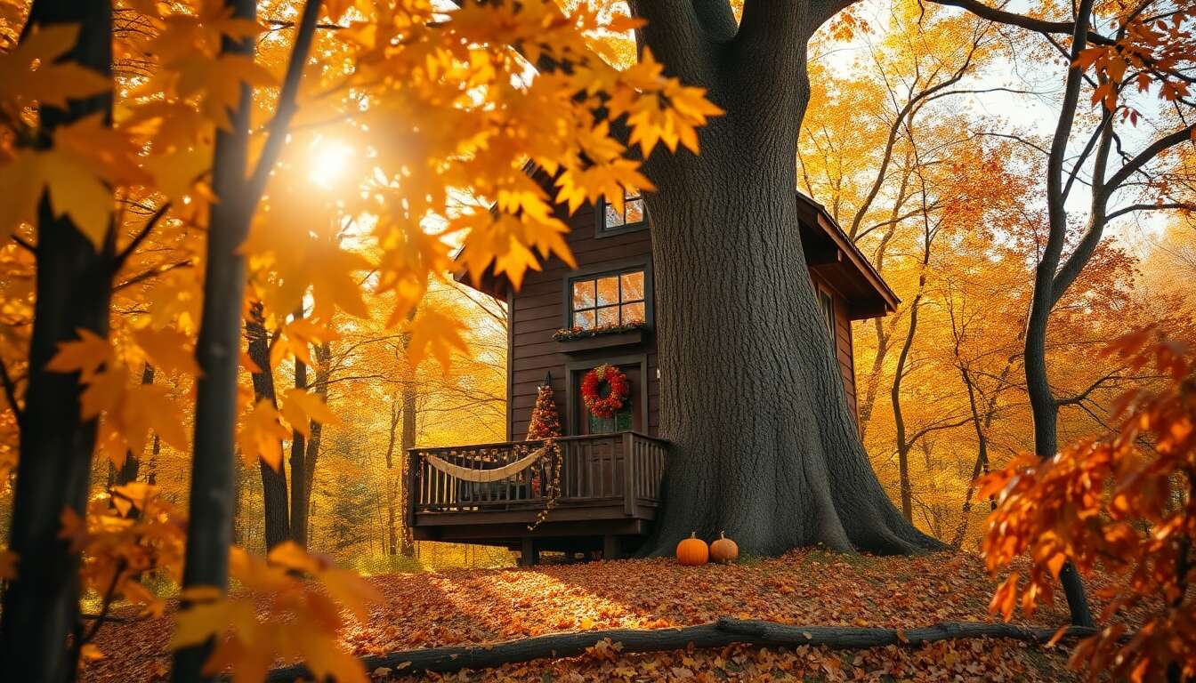 Entretien saisonnier : préparer sa cabane perchée au changement de saison