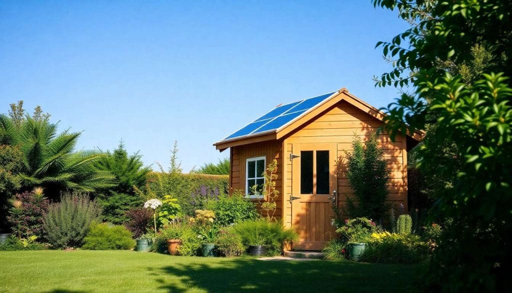 Solutions écologiques : critères pour une cabane de rangement durable