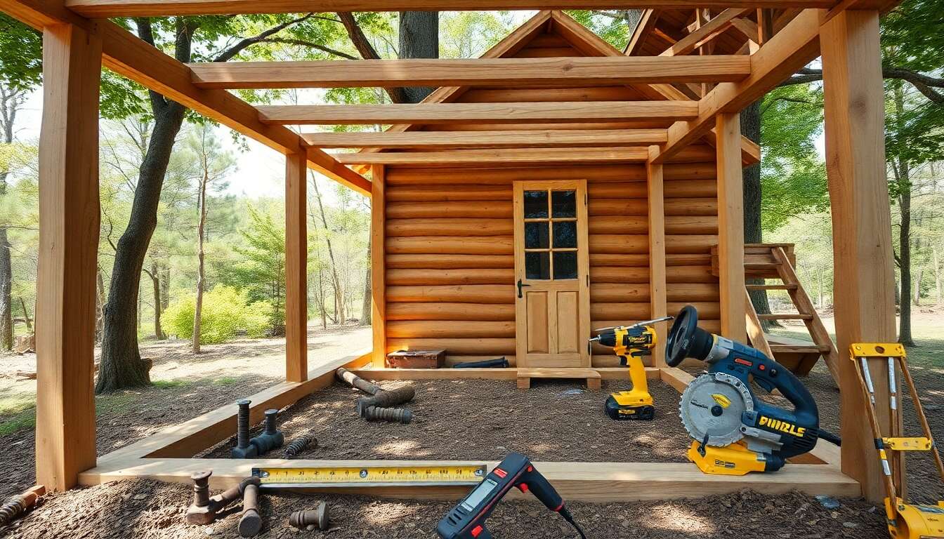Plateformes et fondations solides pour votre projet de cabane dans les arbres