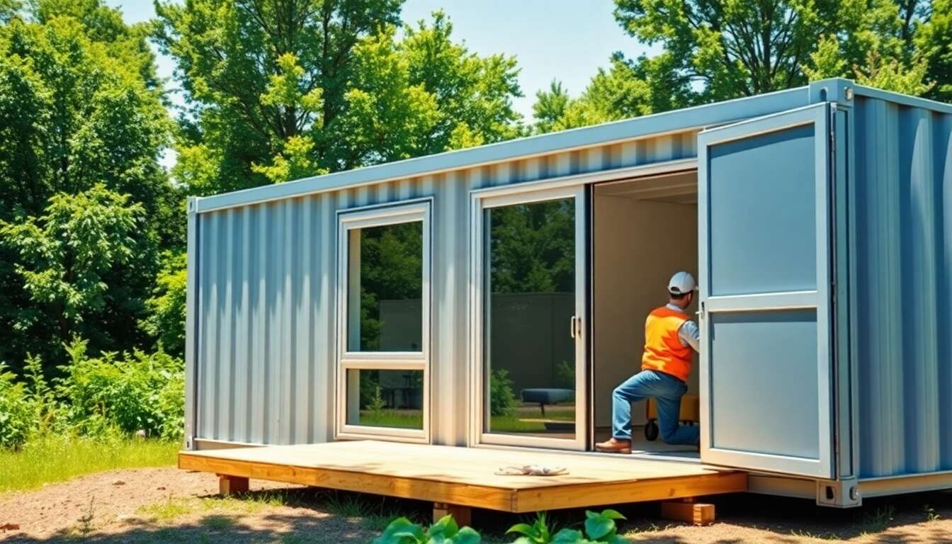 Choisir le bon isolant pour votre maison container