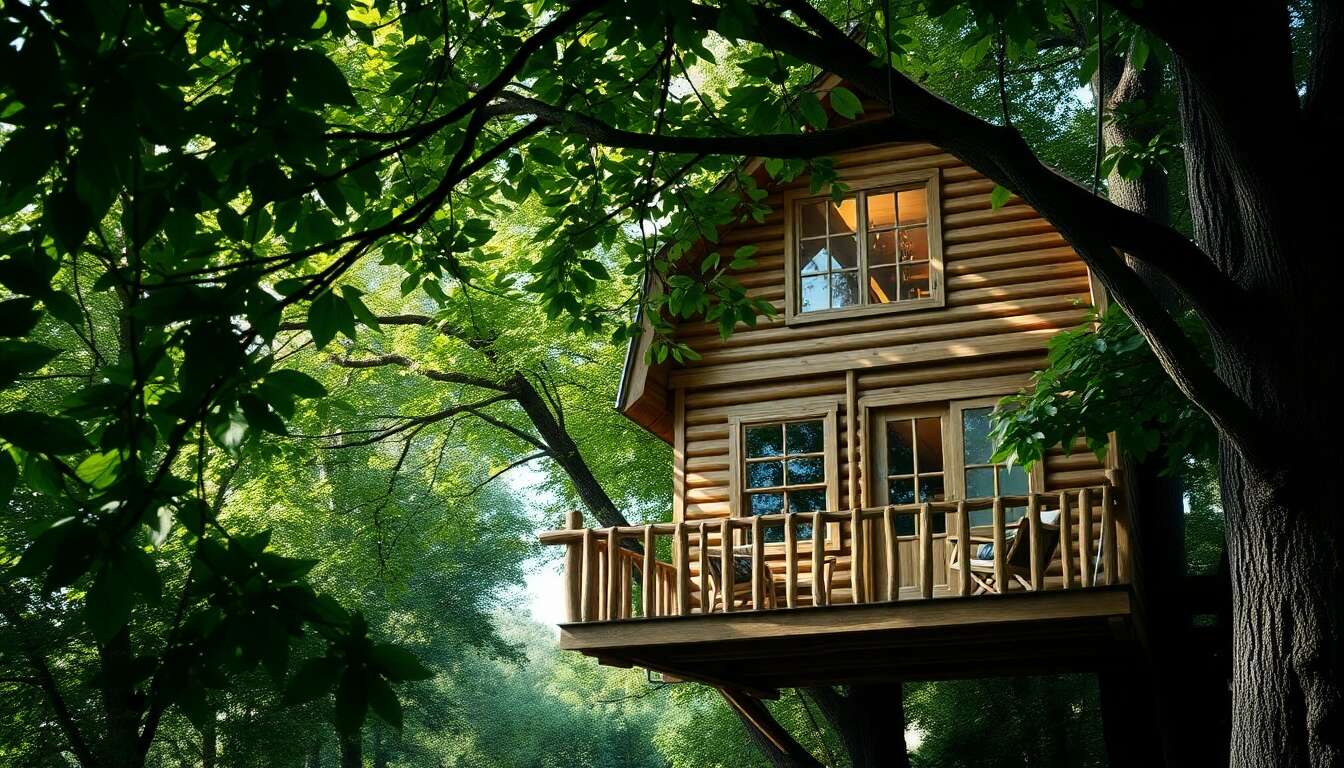 Aménager une cabane perchée : conseils pratiques