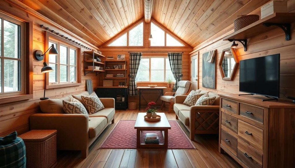 Optimisation d'espace : maximiser l'aménagement intérieur de votre cabane