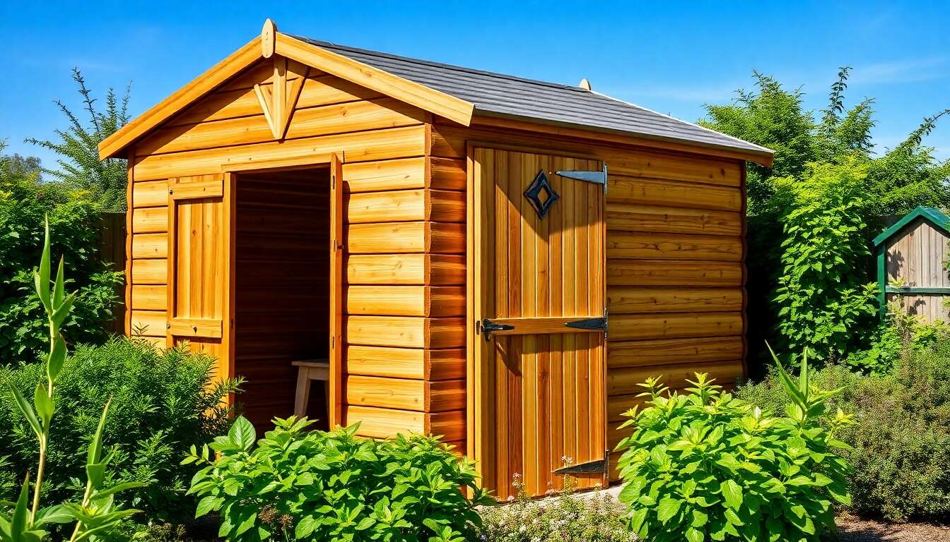 Résistance aux intempéries : quelles cabanes pour outils privilégier ?