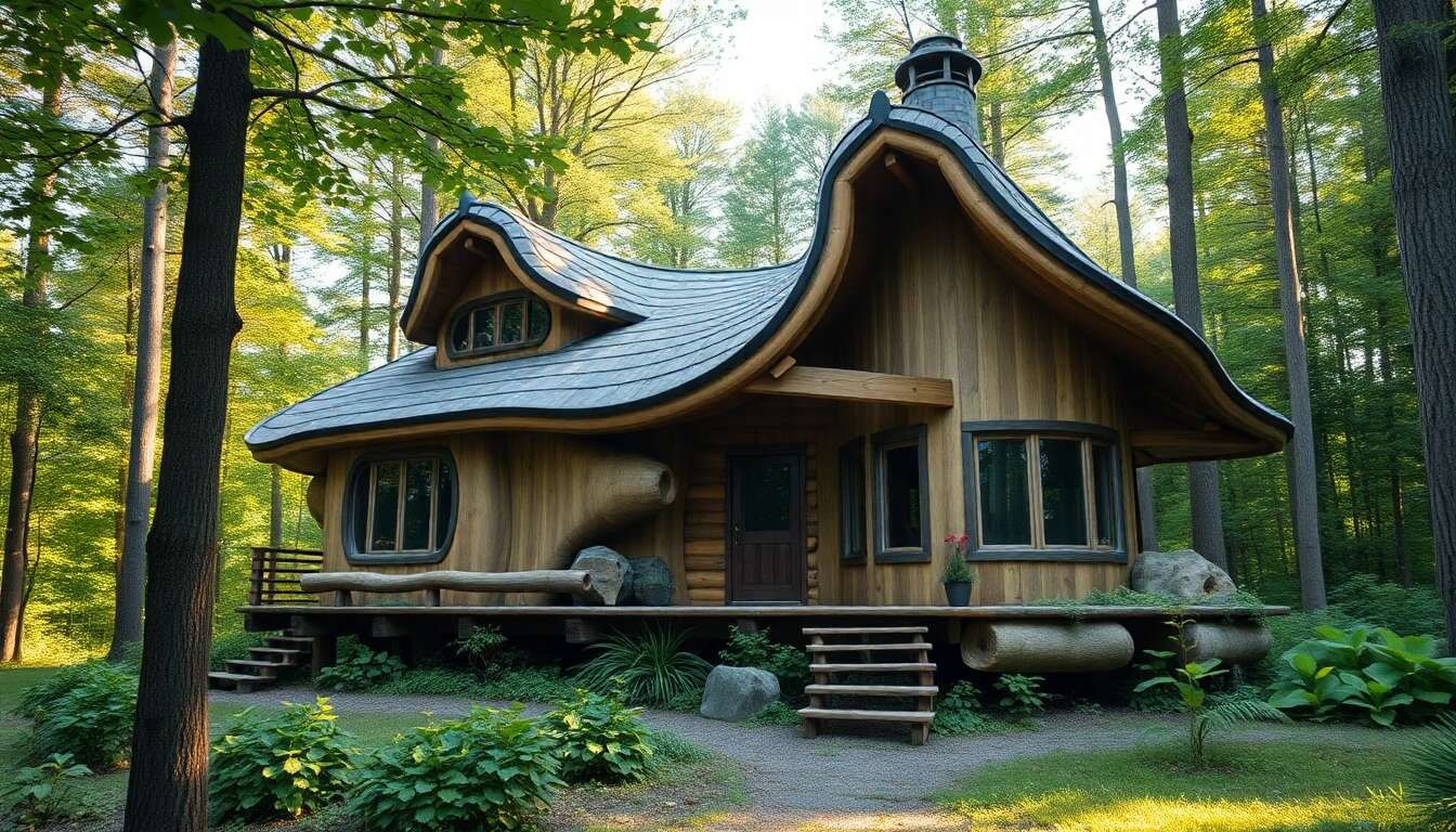 Designs créatifs : sélection de cabanes originales pour stimuler l'imaginaire