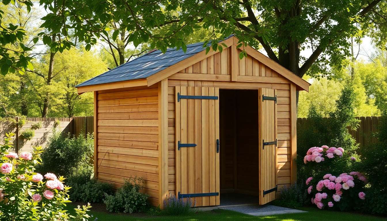 Cabanes de jardin en bois : avantages et entretien