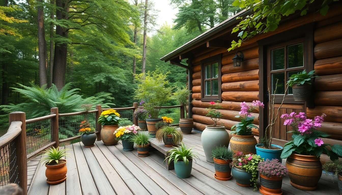 Préserver l'harmonie avec des cache-pots décoratifs