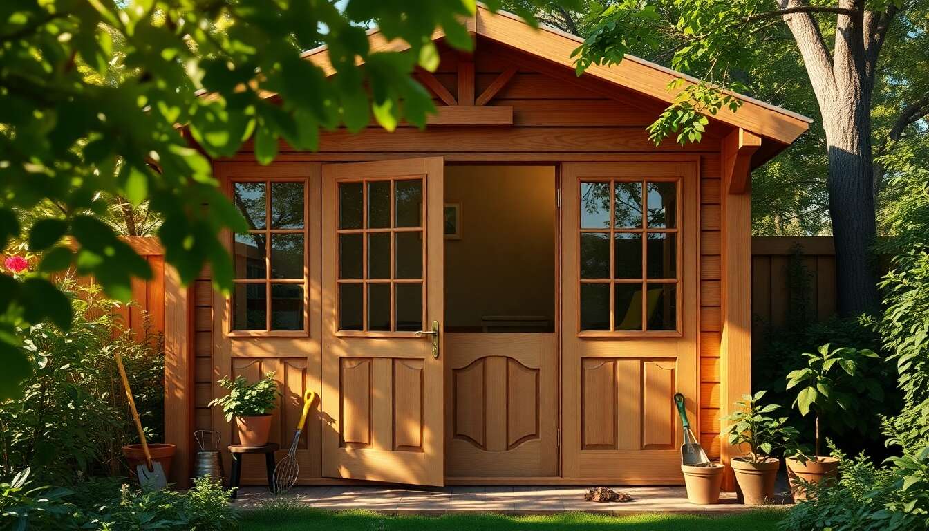 Portes et fenêtres pour abris en bois : sélectionner les bons modèles