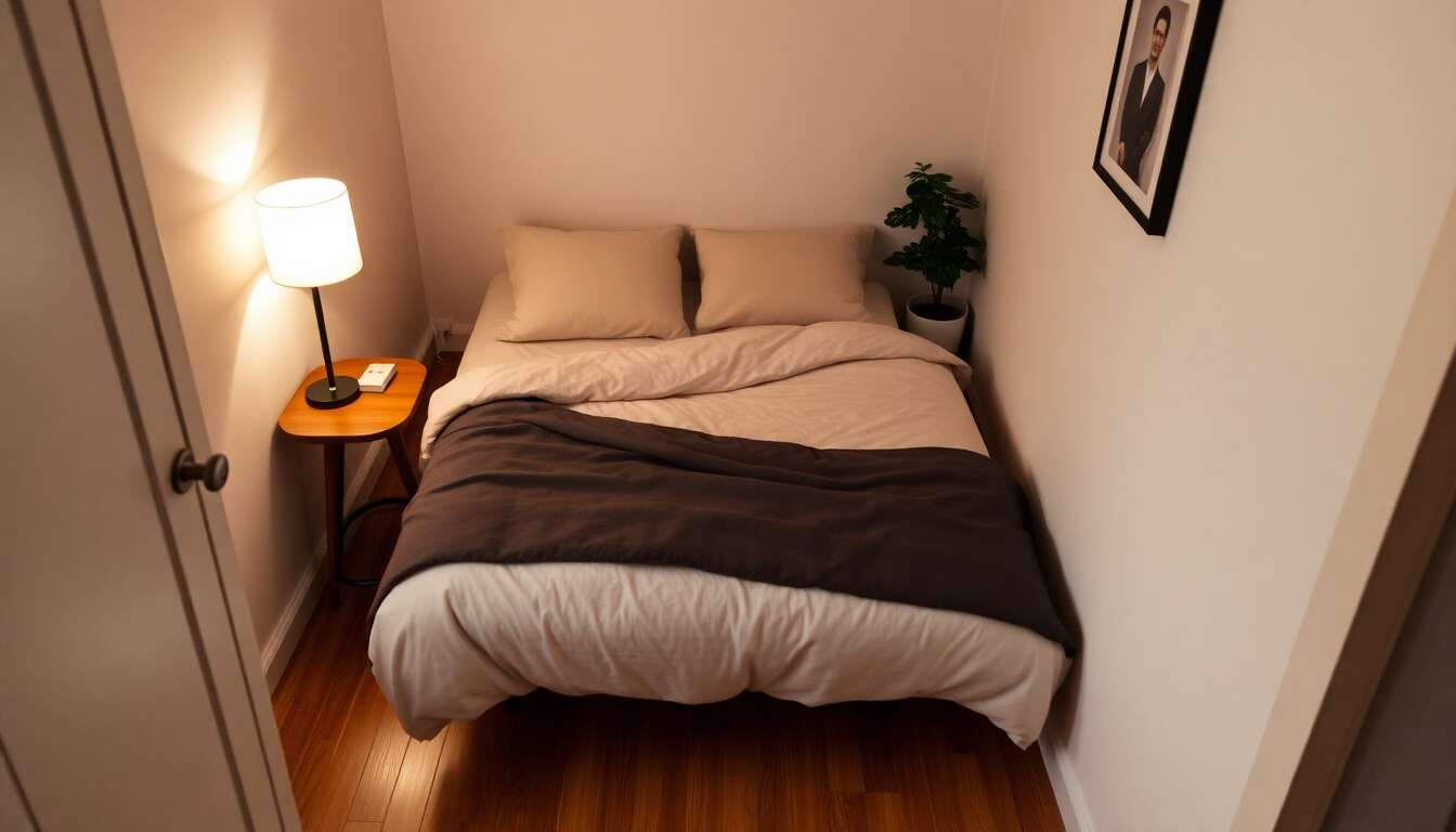 Int&eacute;grer une literie compacte dans une chambre