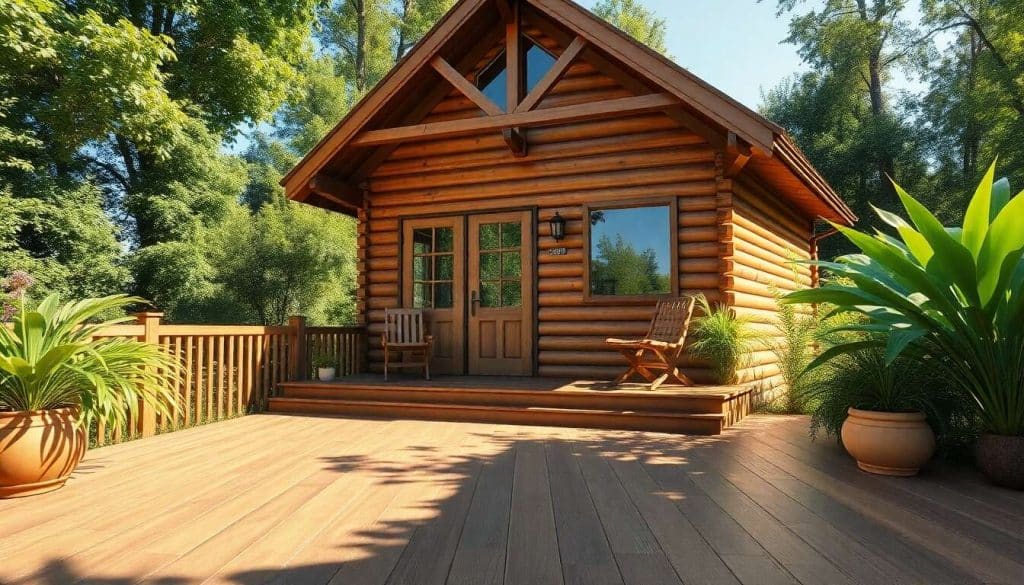 Revêtement de sol extérieur : conseils pour abords de cabane