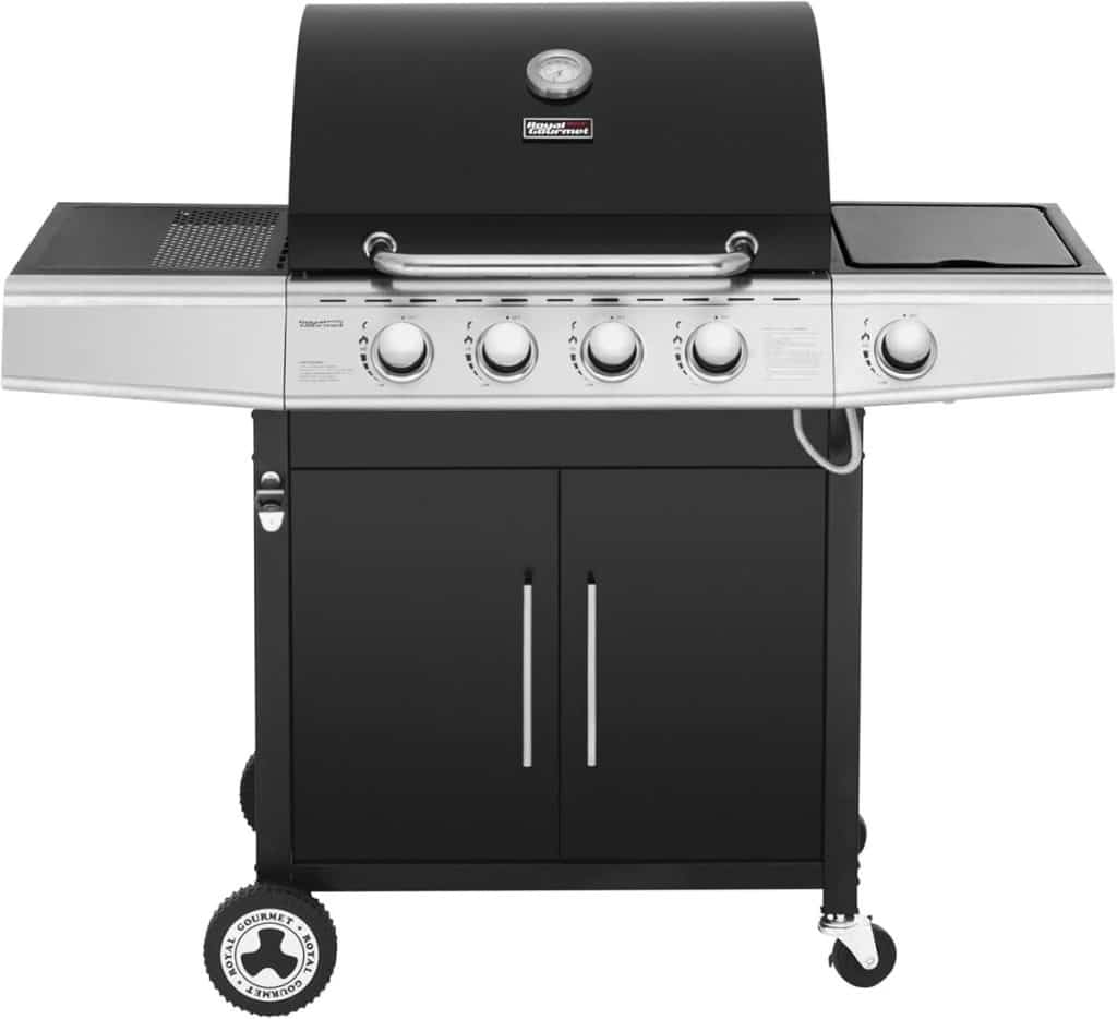 Test Royal Gourmet barbecue 14, 5 kW quadribrûleurs inoxydable