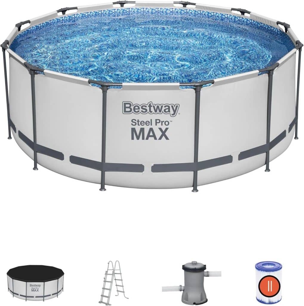 Test de la piscine hors terre Bestway Steel Pro Max 366 x 122 cm