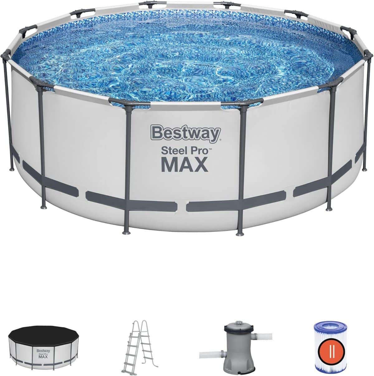 Test de la piscine hors terre Bestway Steel Pro Max 366 x 122 cm