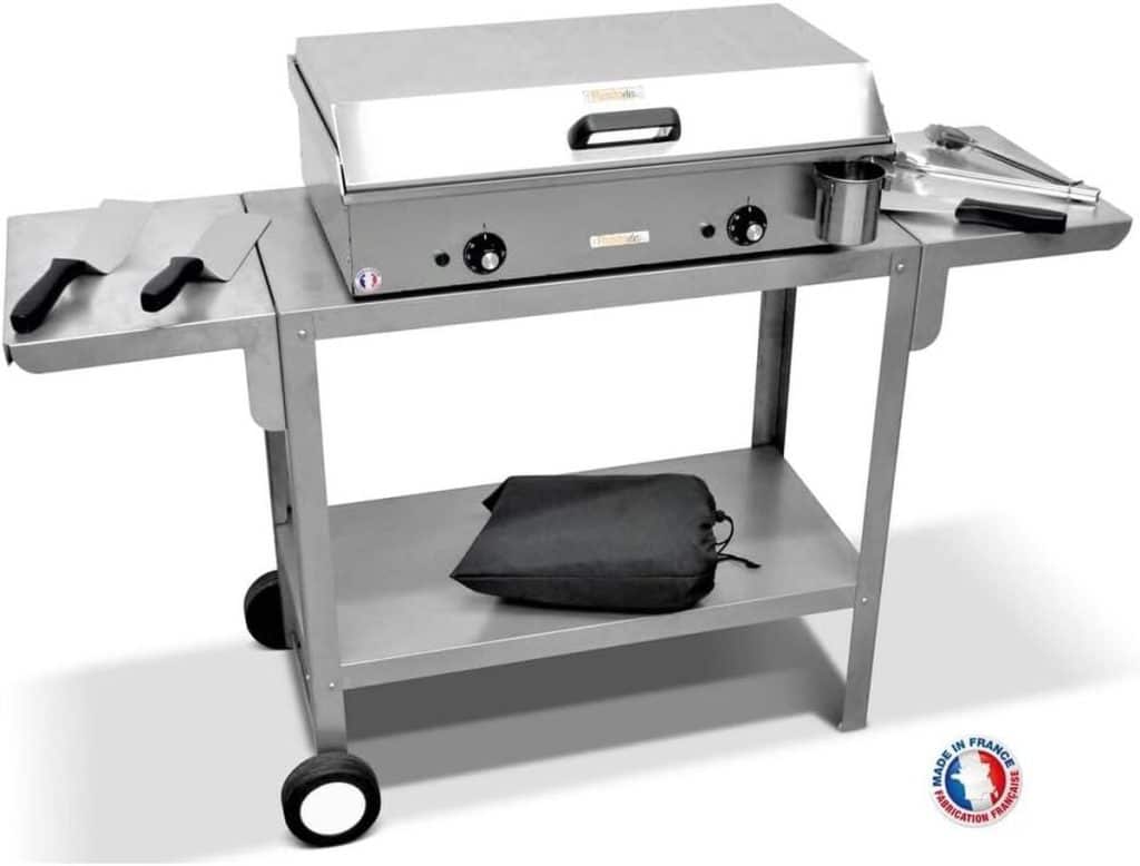 Test de la plancha Électrique NEO E-650 : puissance et design en inox