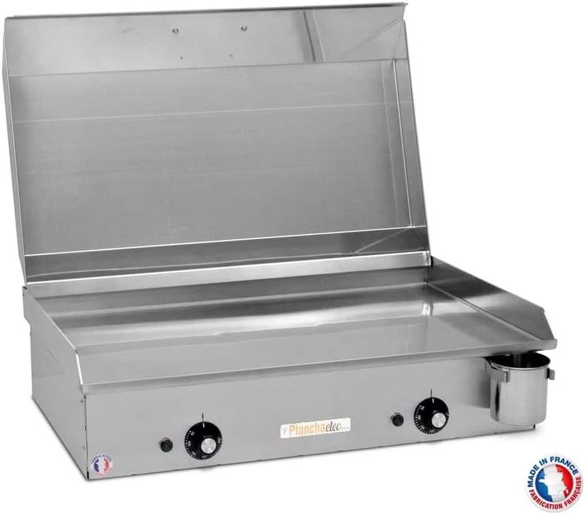 Test de la plancha électrique Neo E650 : performance inox pour 10 personnes