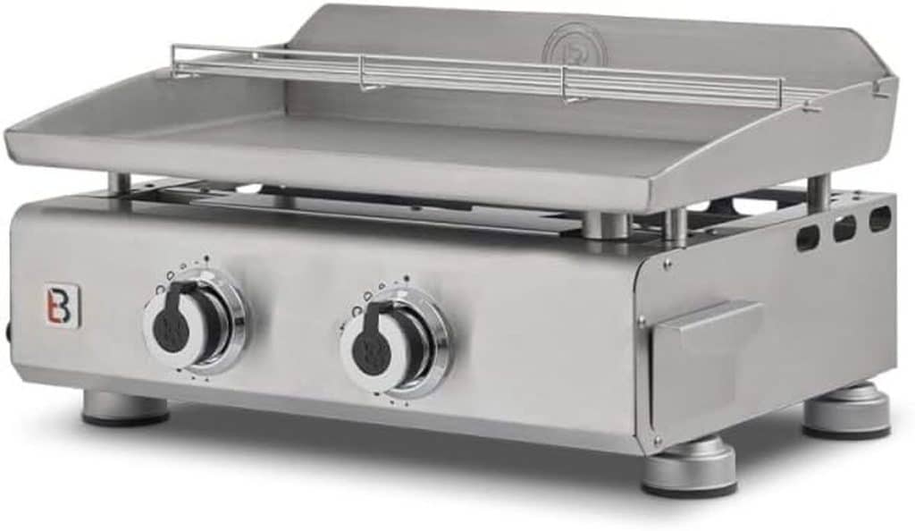 Test du brasero Silvia II G : plancha à gaz puissante pour 8 convives