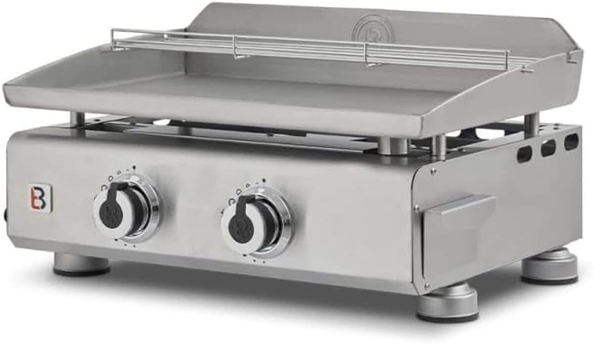 Test du brasero Silvia II G : plancha à gaz puissante pour 8 convives