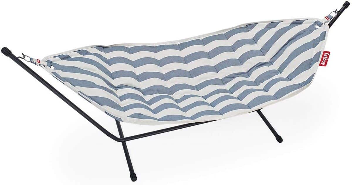 Test du hamac confortable Fatboy Headdemock Superb bleu : idéal pour deux personnes