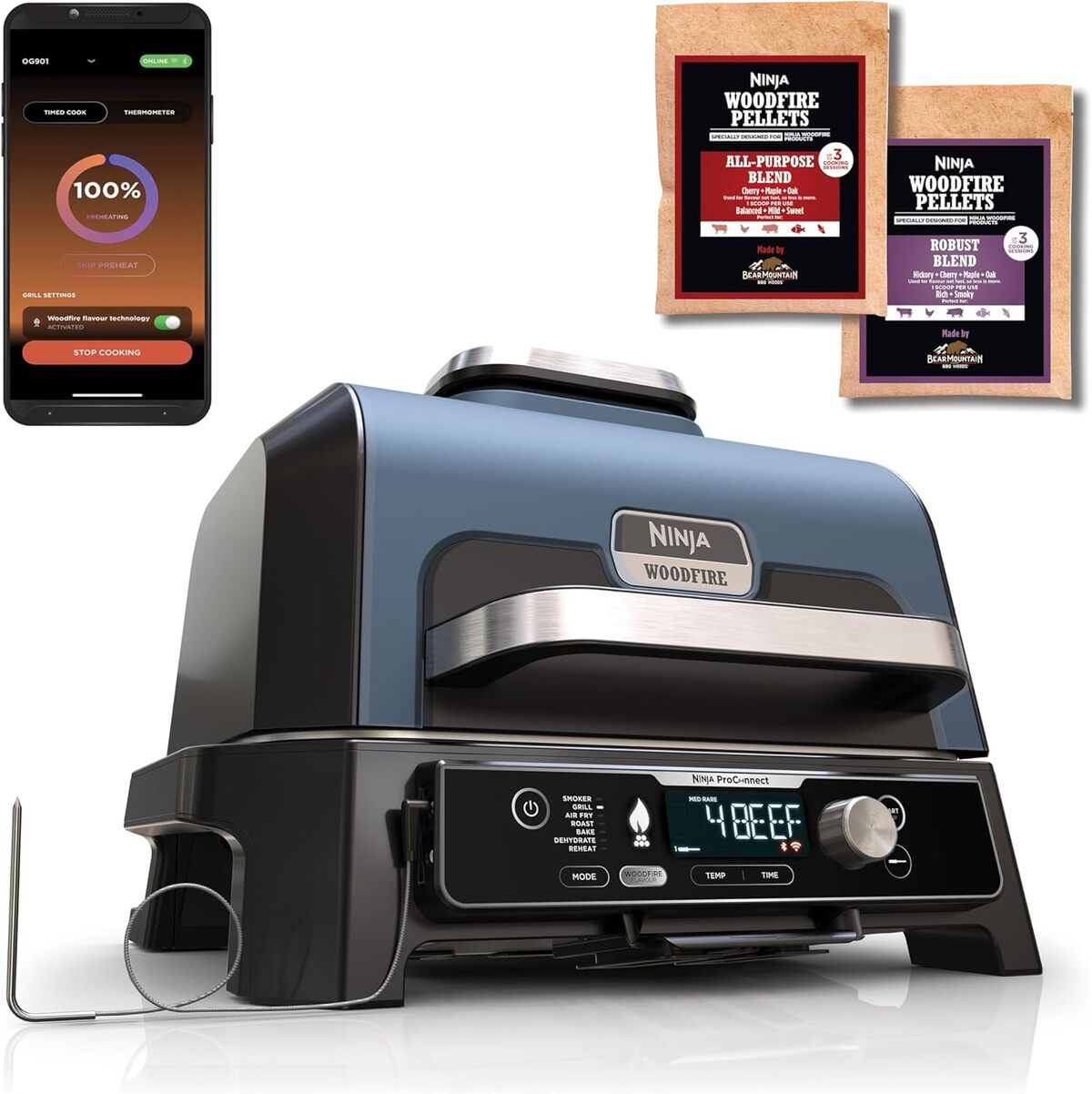 Test du Ninja Woodfire Pro Connect XL : barbecue électrique multifonction