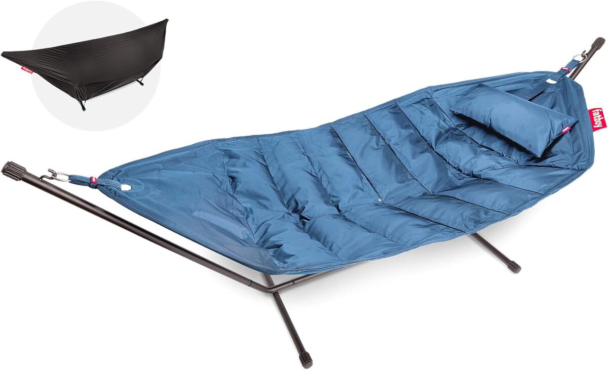 Test : hamac Fatboy Headdemock Deluxe bleu jean