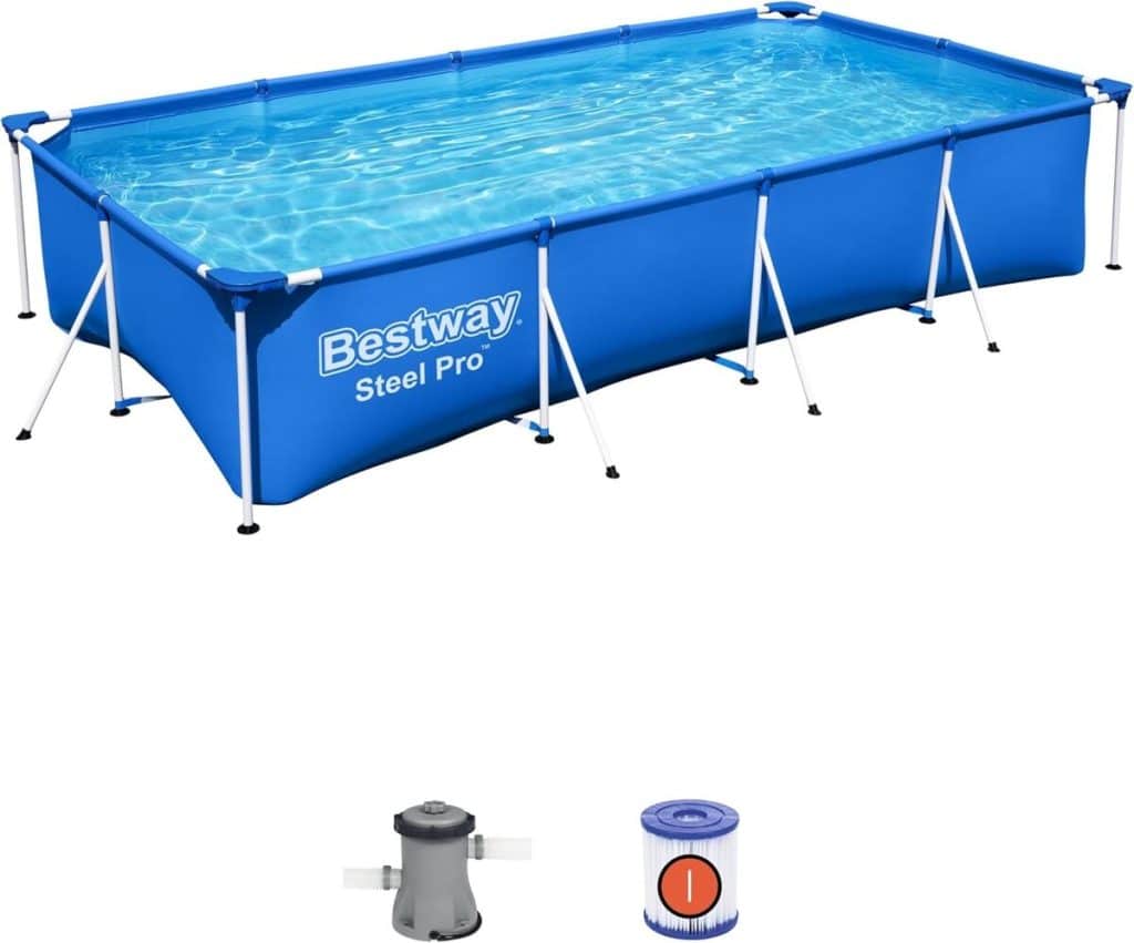 Test piscine Bestway FAC56424 Splash Frame 400x211x81 cm