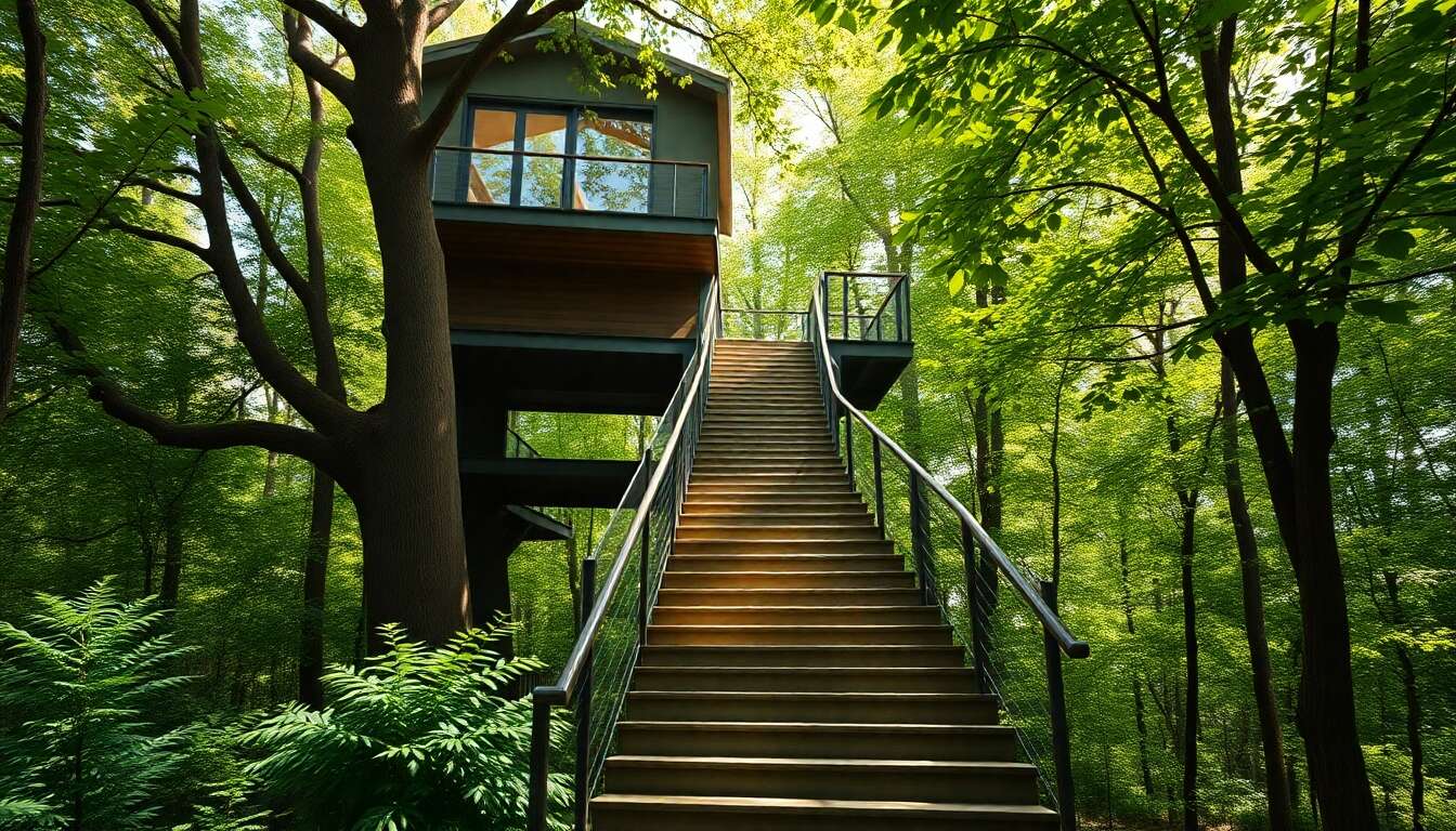 Les escaliers design : une option &eacute;l&eacute;gante