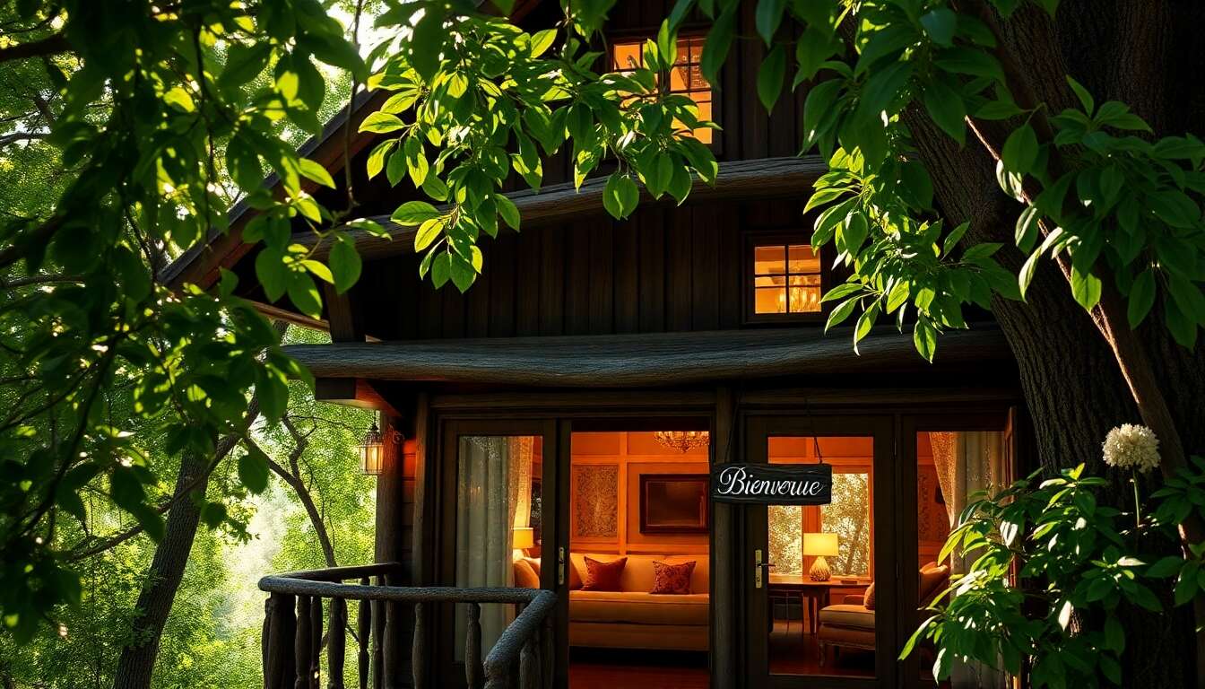 Rentabiliser sa cabane dans les arbres : guide de l'hôte parfait