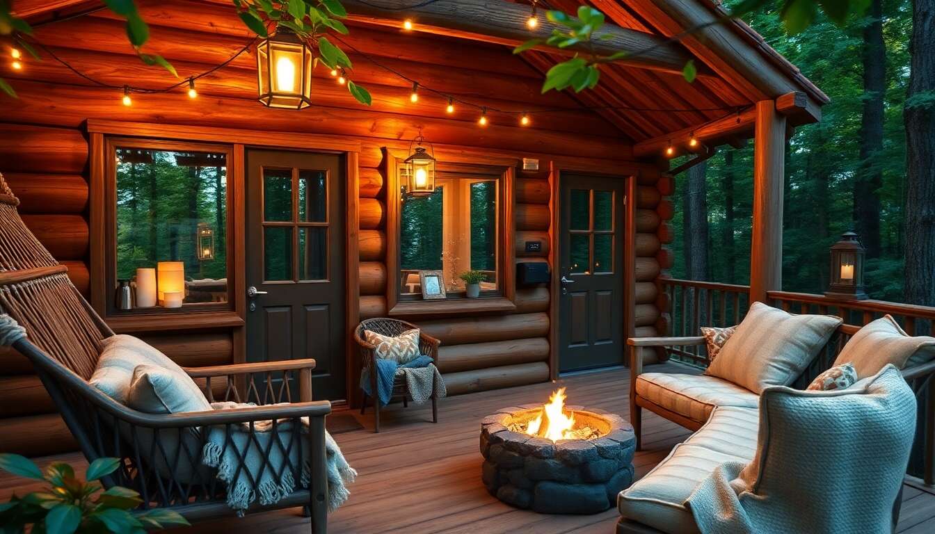 Am&eacute;nager confortablement votre cabane pour s&eacute;duire les visiteurs