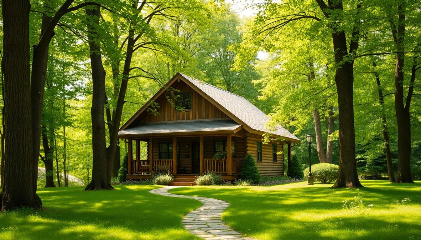 Intégration paysagère des cabanes en bois : techniques et astuces