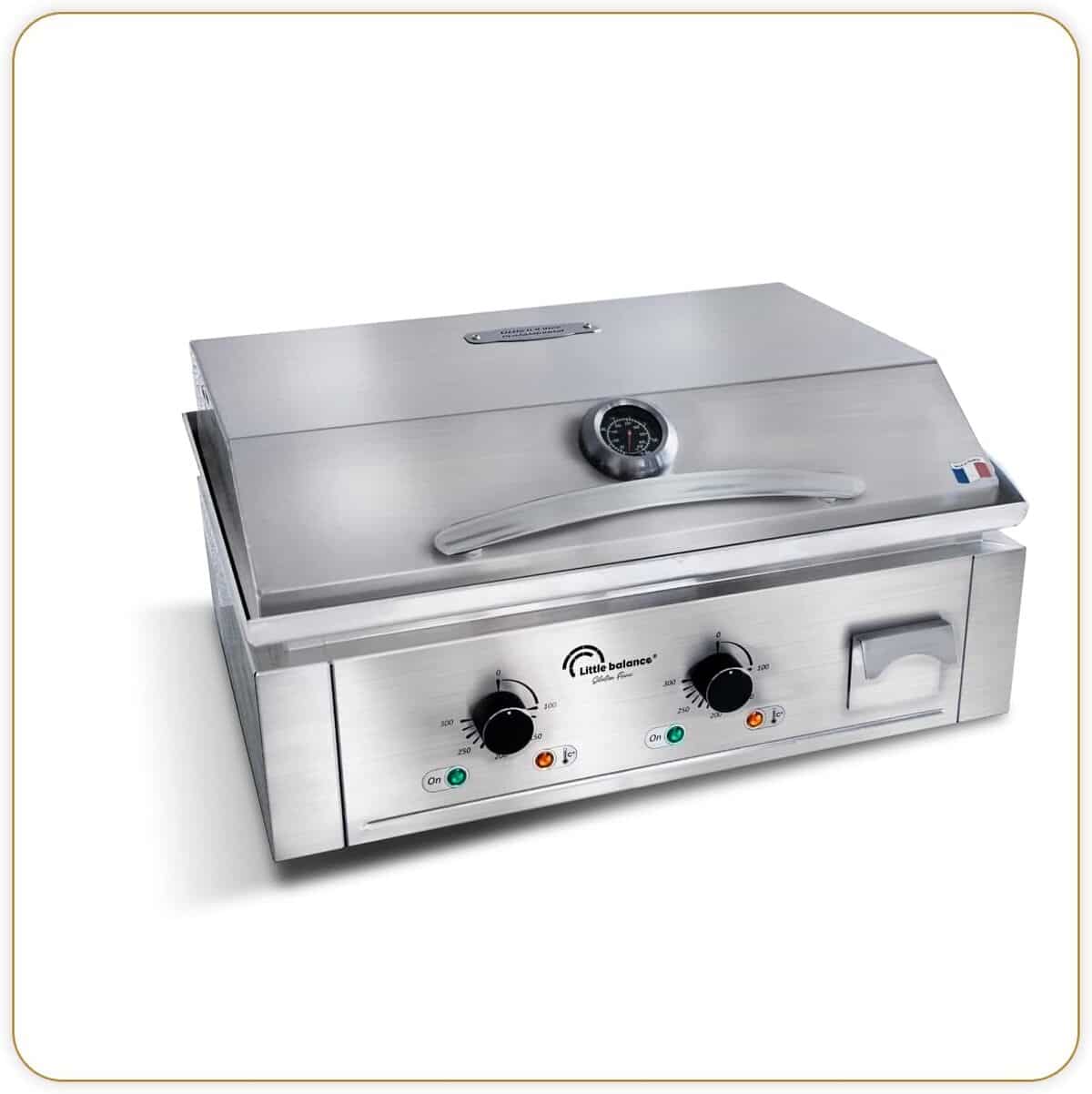 Test de la plancha Little Balance Aquitaine Pro Plus : 3500 W tout inox