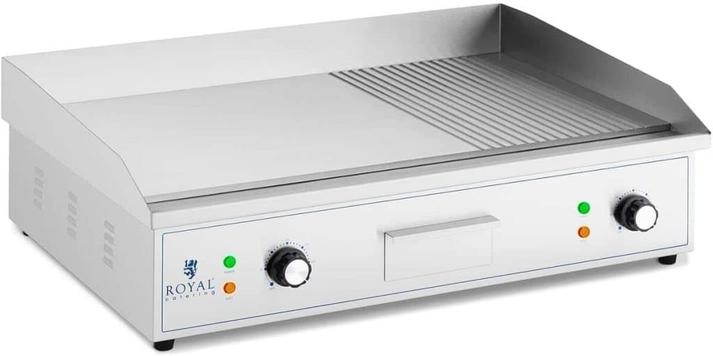 Test : plancha électrique Royal Catering RCPG51-M 4 400 W