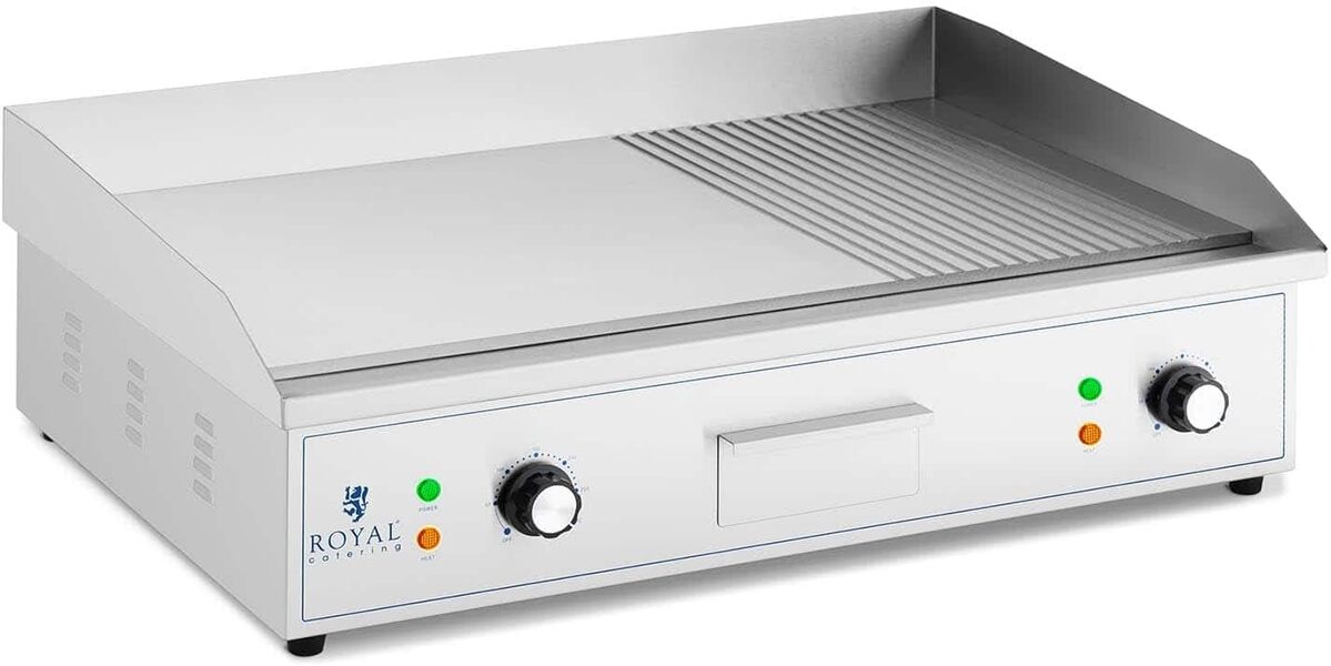 Test : plancha électrique Royal Catering RCPG51-M 4 400 W