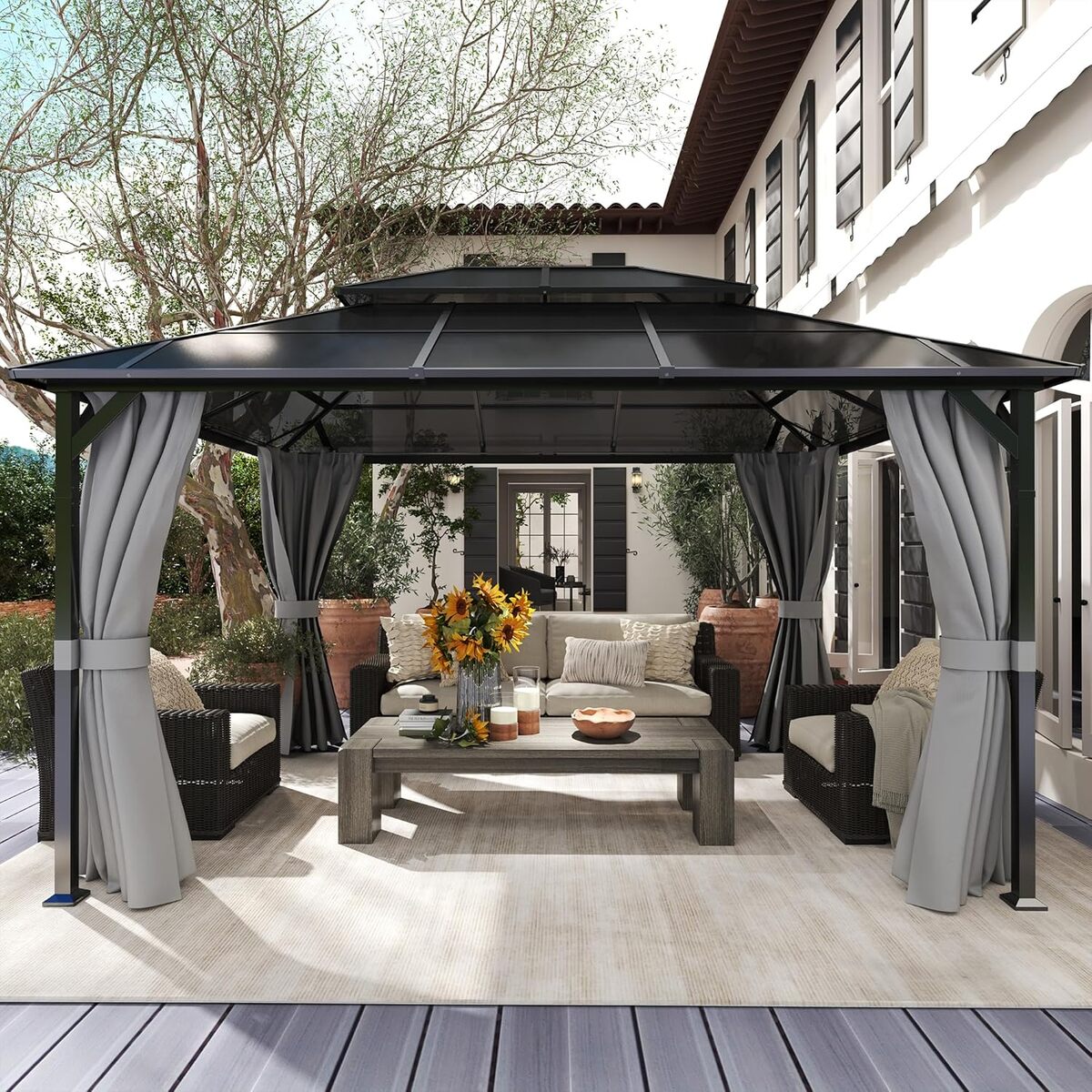 Test de la tonnelle Amopatio 3 x 4 m résistante et élégante