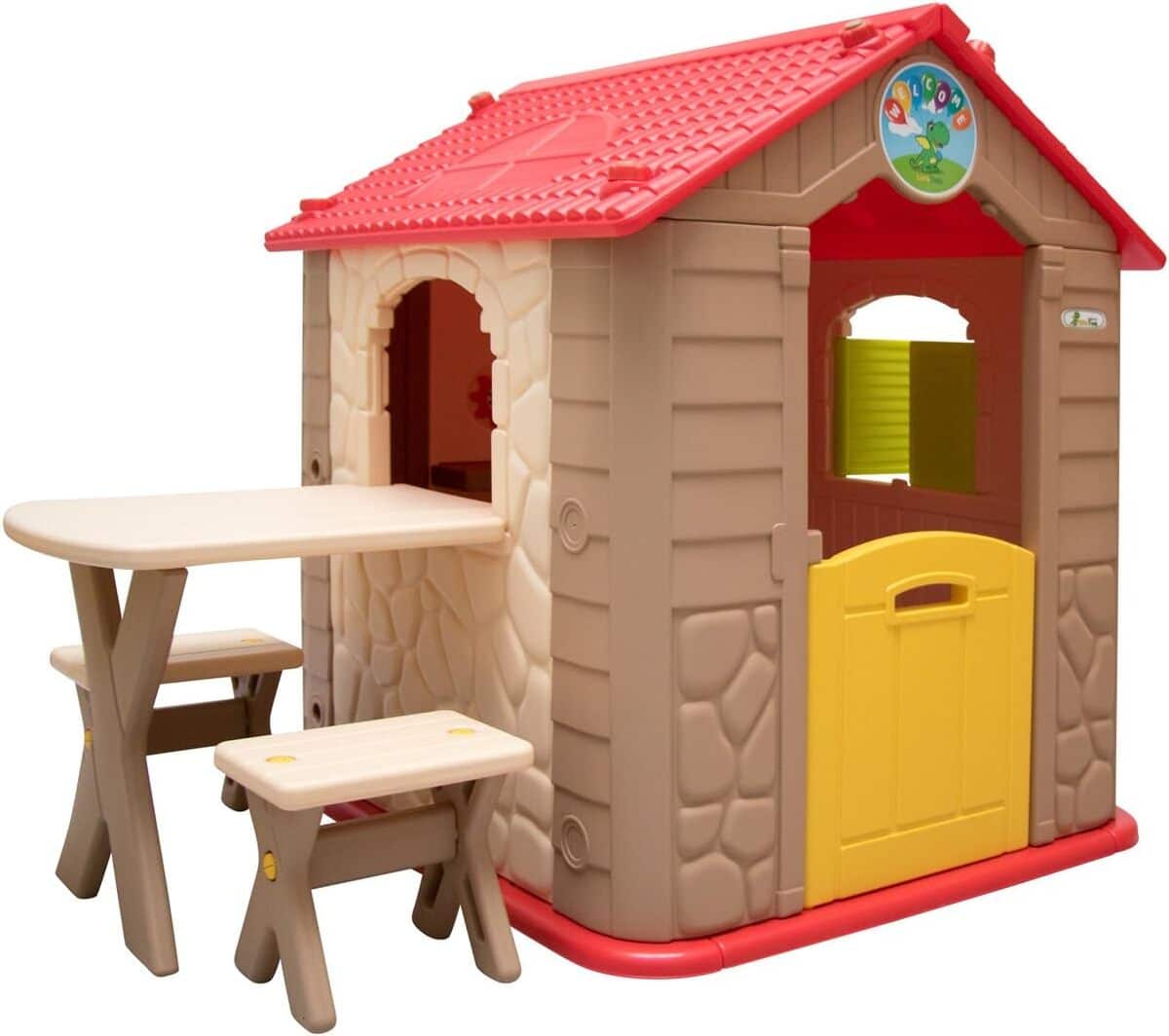 Test : maisonnette LittleTom avec table et bancs pour enfants