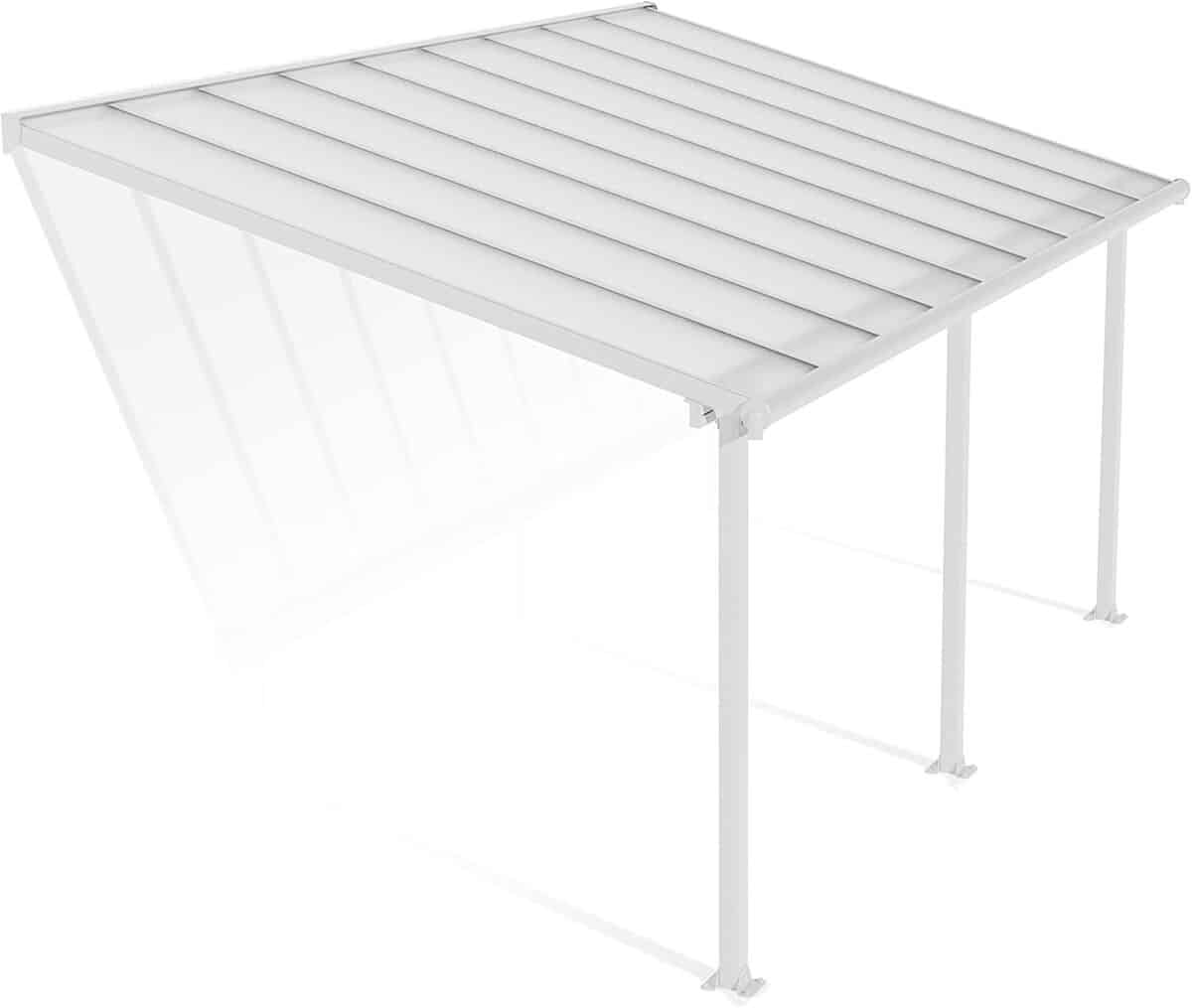 Test pergola Olympia Canopia by Palram : couverture moderne et élégante