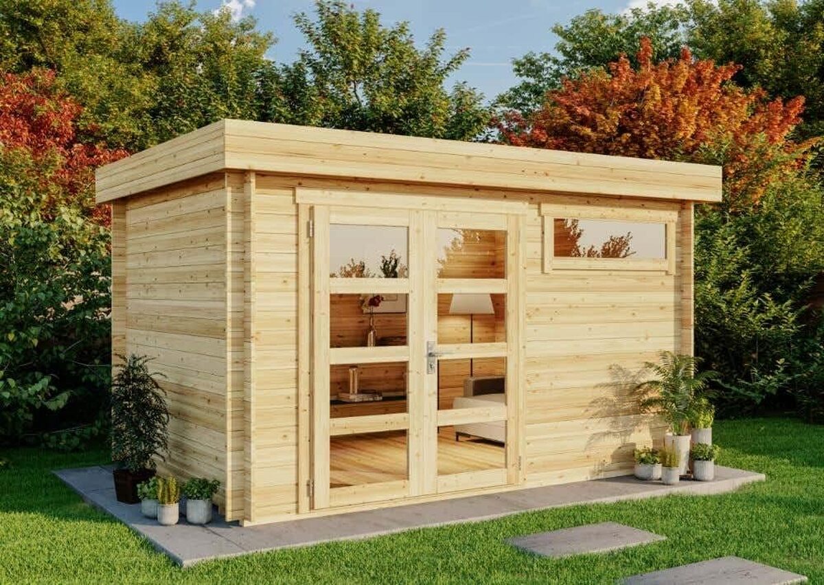Test : abri de jardin Alpholz Leandro-28 en bois