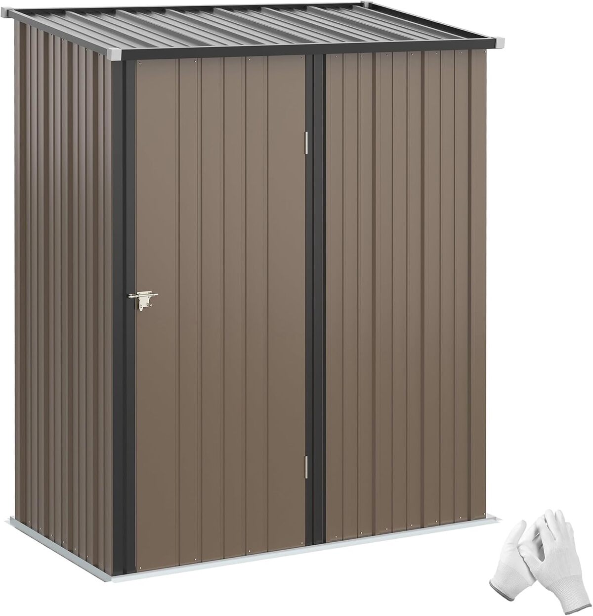 Test : abri de jardin Outsunny en métal - 1, 34 m²