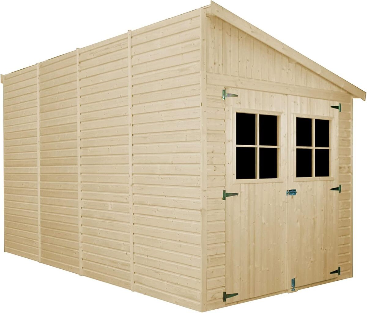 Test : abri de jardin Timbela M340A+M340G pour un rangement optimisé