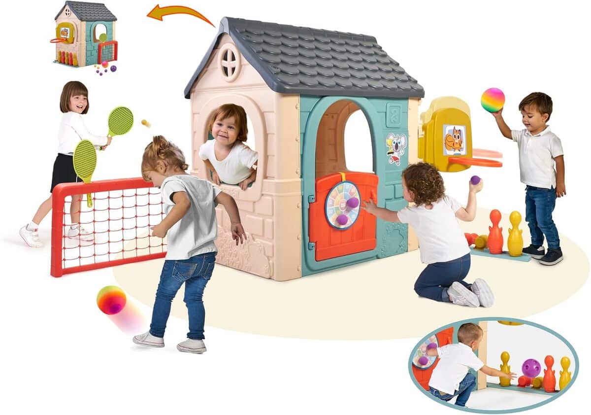 Test de la maisonnette FEBER Casual 6 activités pour enfants