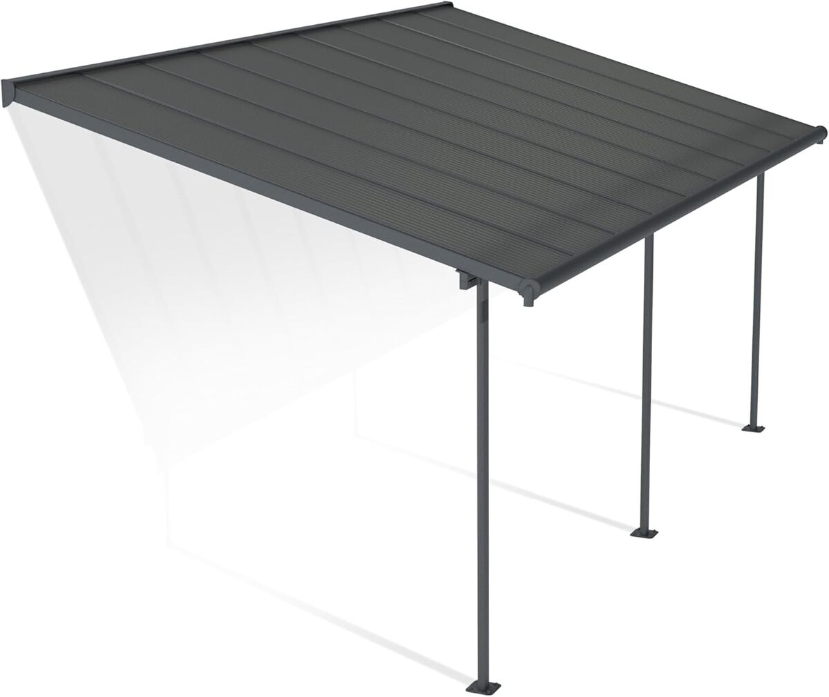 Test : pergola Canopia Capri 16, 6 m² en alu et polycarbonate