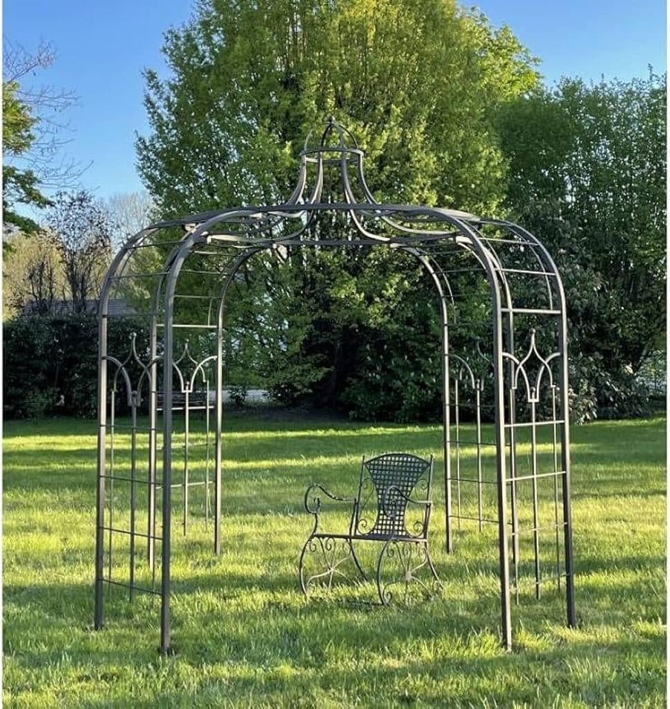 Test de la gloriette Princess pour jardin de l'Héritier Du Temps