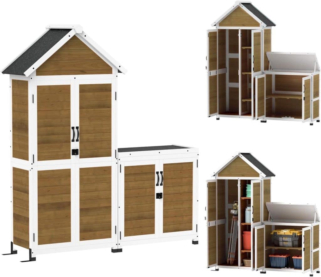 Test de l'abri de jardin Outsunny : rangement pratique et sécurisé