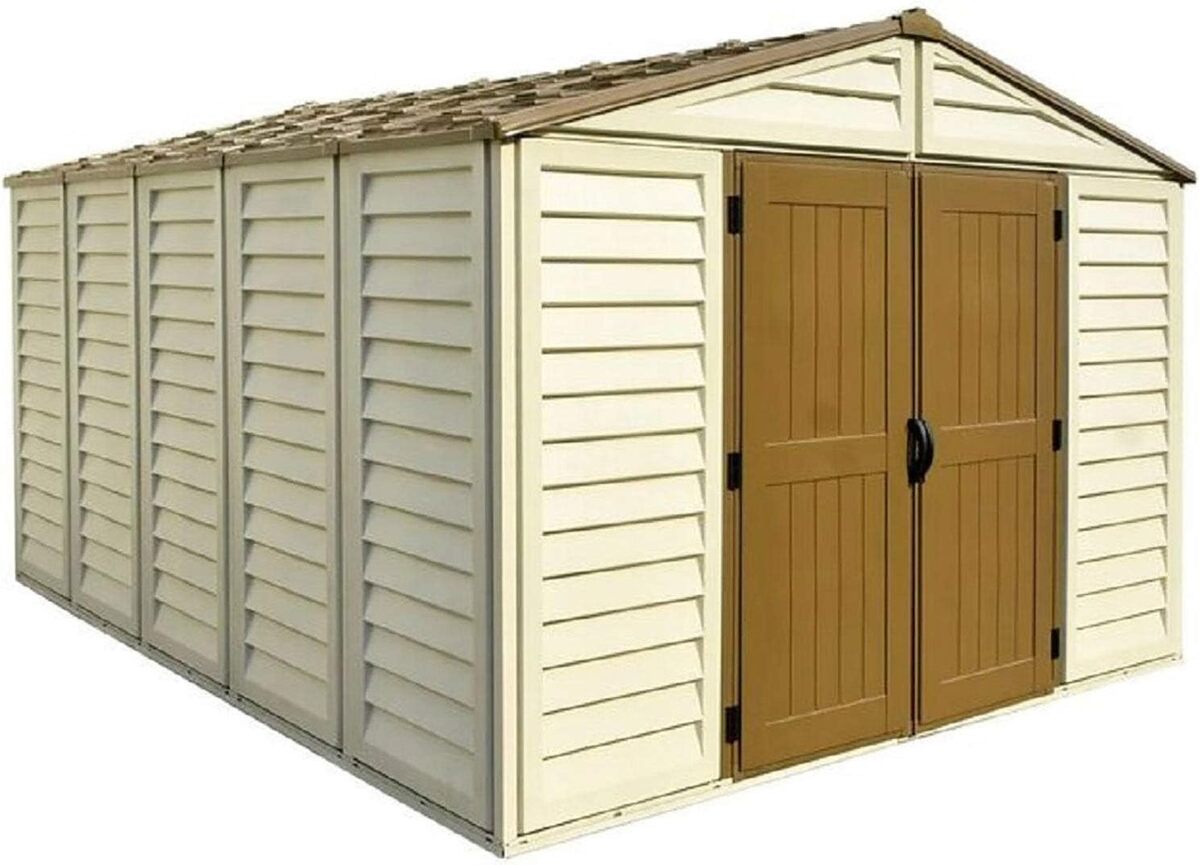 Test du Duramax Woodbridge Plus : abri spacieux et élégant