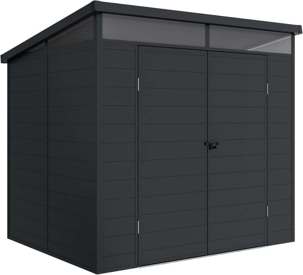 Test : abri de jardin Wasabi Terra 4, 57 m² - résine et structure renforcée