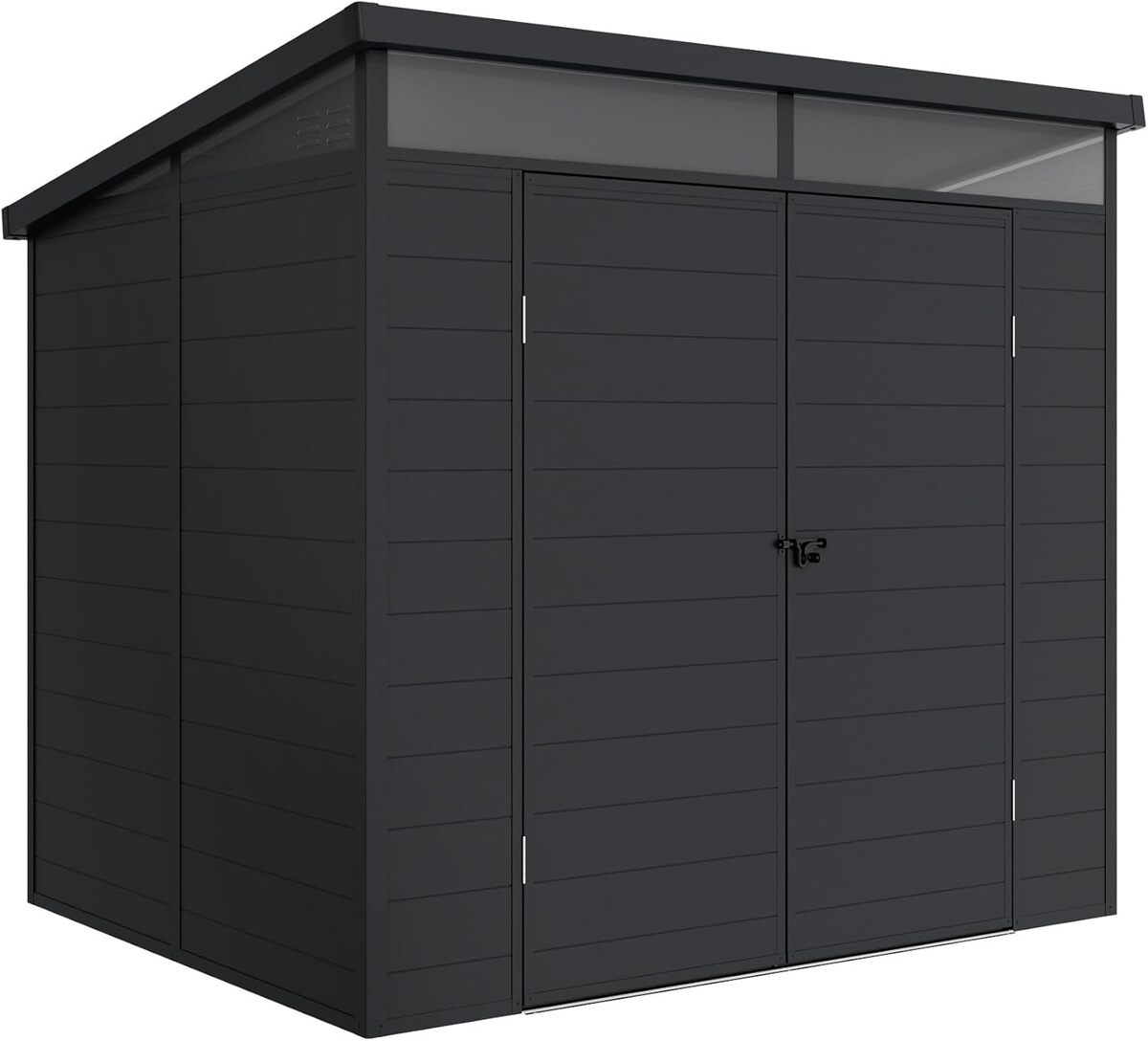 Test : abri de jardin Wasabi Terra 4, 57 m² - résine et structure renforcée