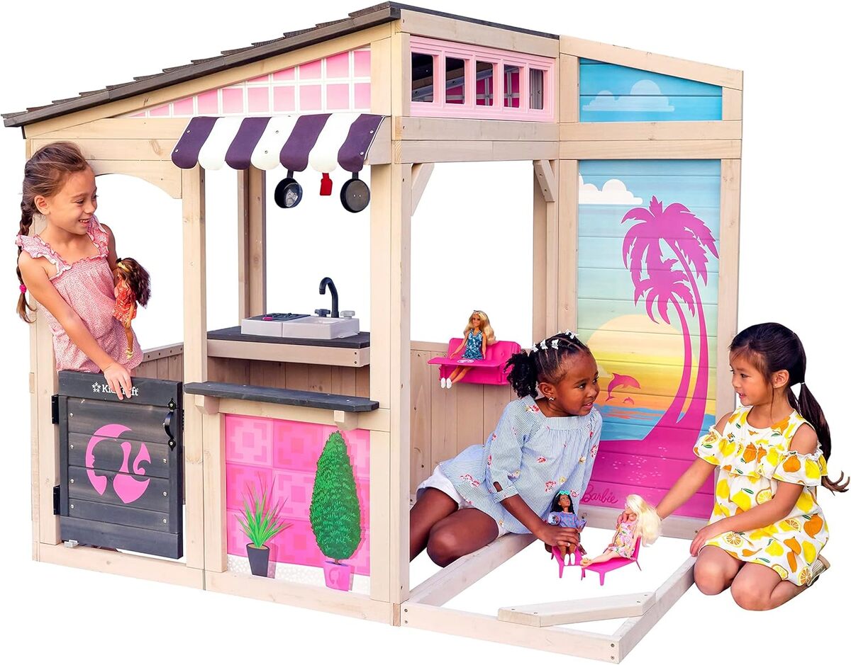 Test : cabane enfant KidKraft Barbie Seaside en bois pour l'extérieur